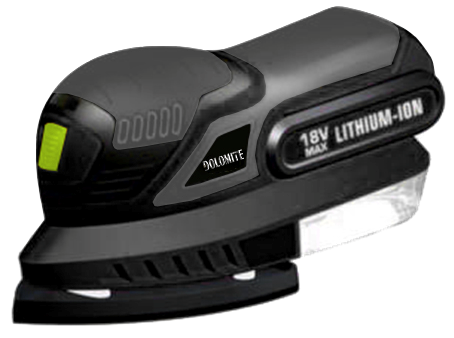 18V Lithium delta sander