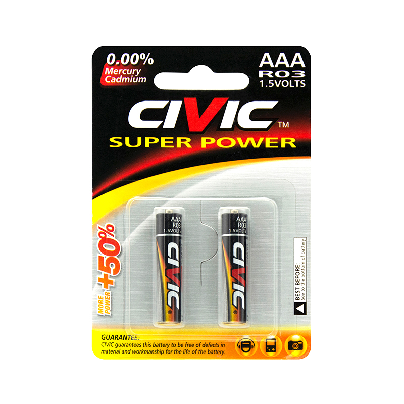 Dry Battery / Zinc Carbon Battery Aaa R03 1.5v