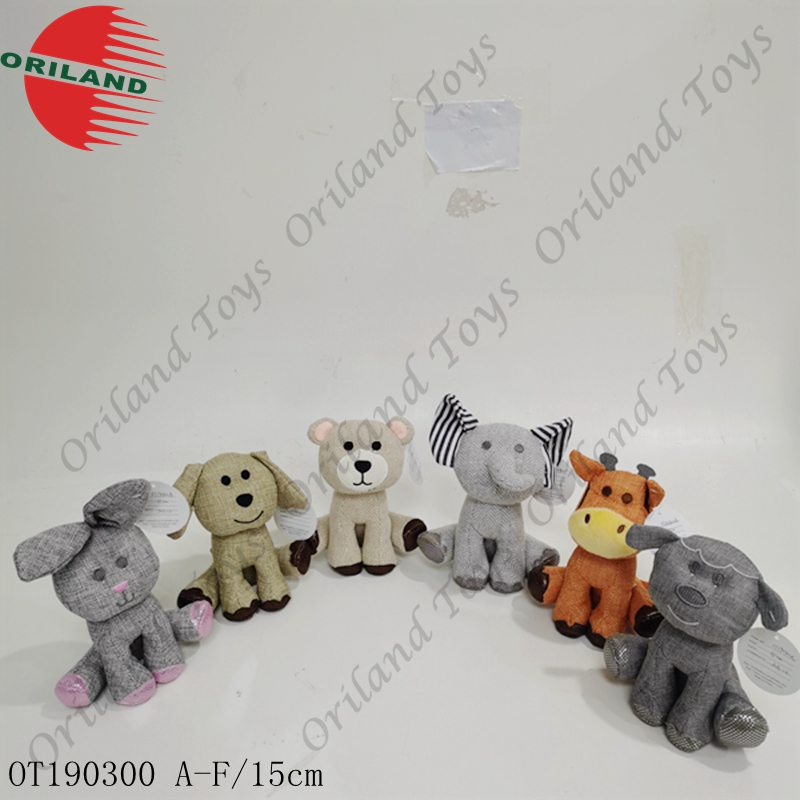 Oriland fabric soft stuffed animals plush toys for kids