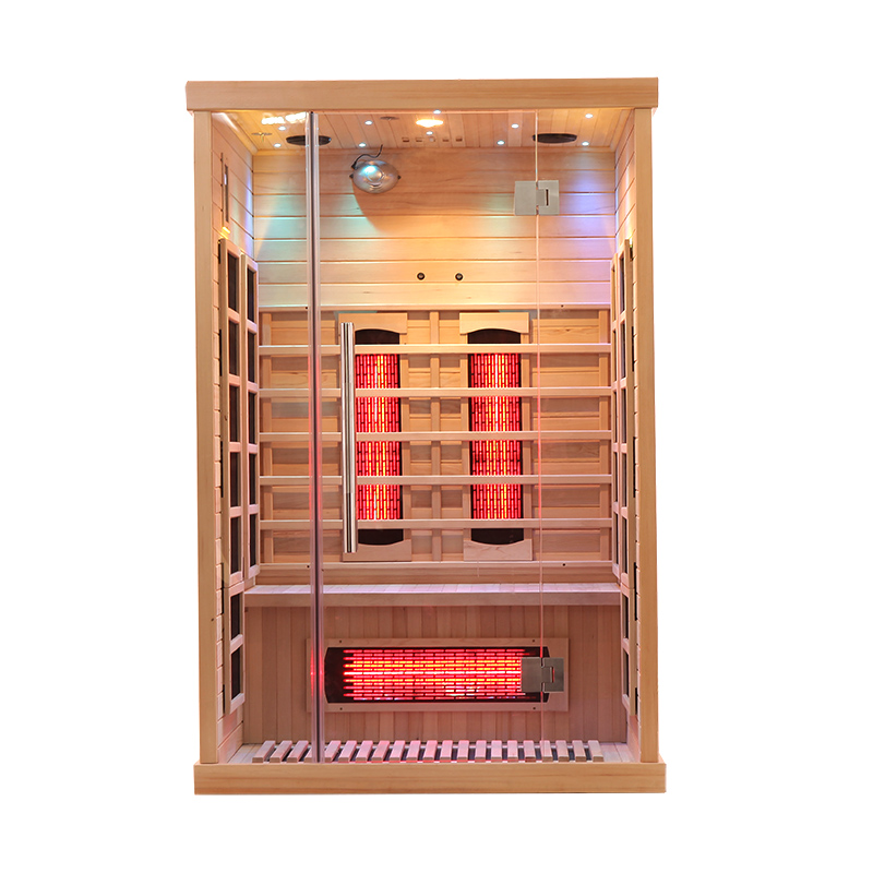 2019 new style home indoor popular portable mini full spectrum and Carbon fiber low EMF far infrared sauna infrared for sale