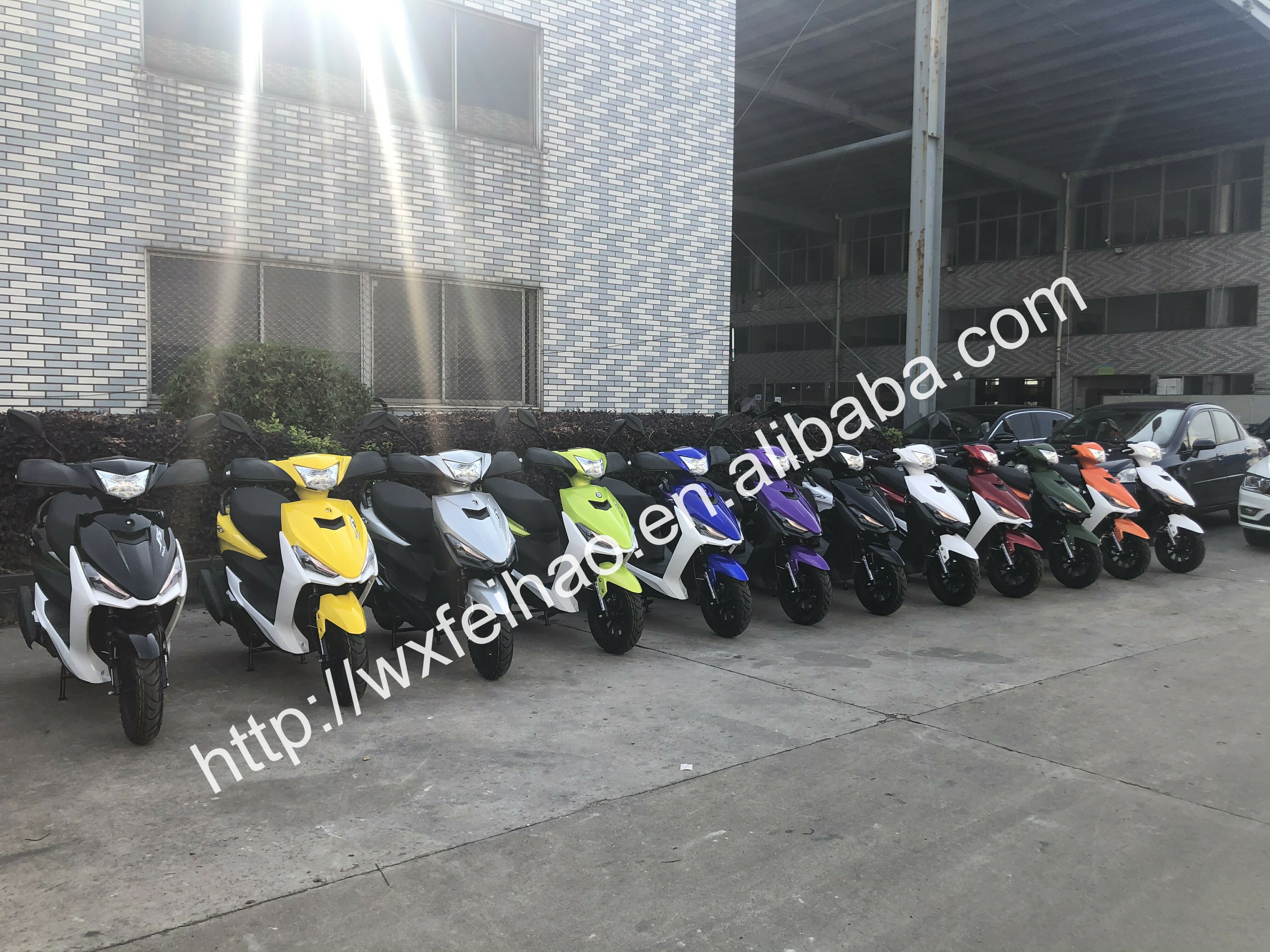2020 With Ottc Certificate Gasoline Scooter 50cc 110cc 125cc 150cc Yamaha Design Rear Kick Start Engine Named Fs