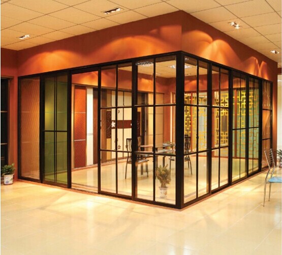Aluminium partition wall