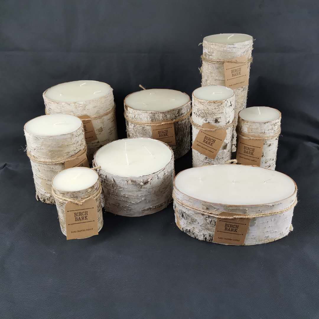 Birch candle