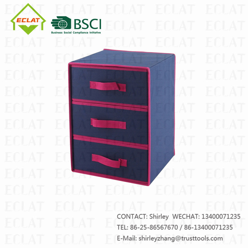 3-Drawer Storage Box