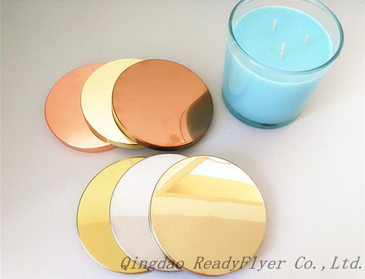 Candle jar lid