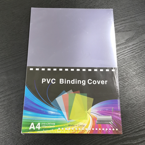 Transpant Clear PVC Binding Cover A4 100mic