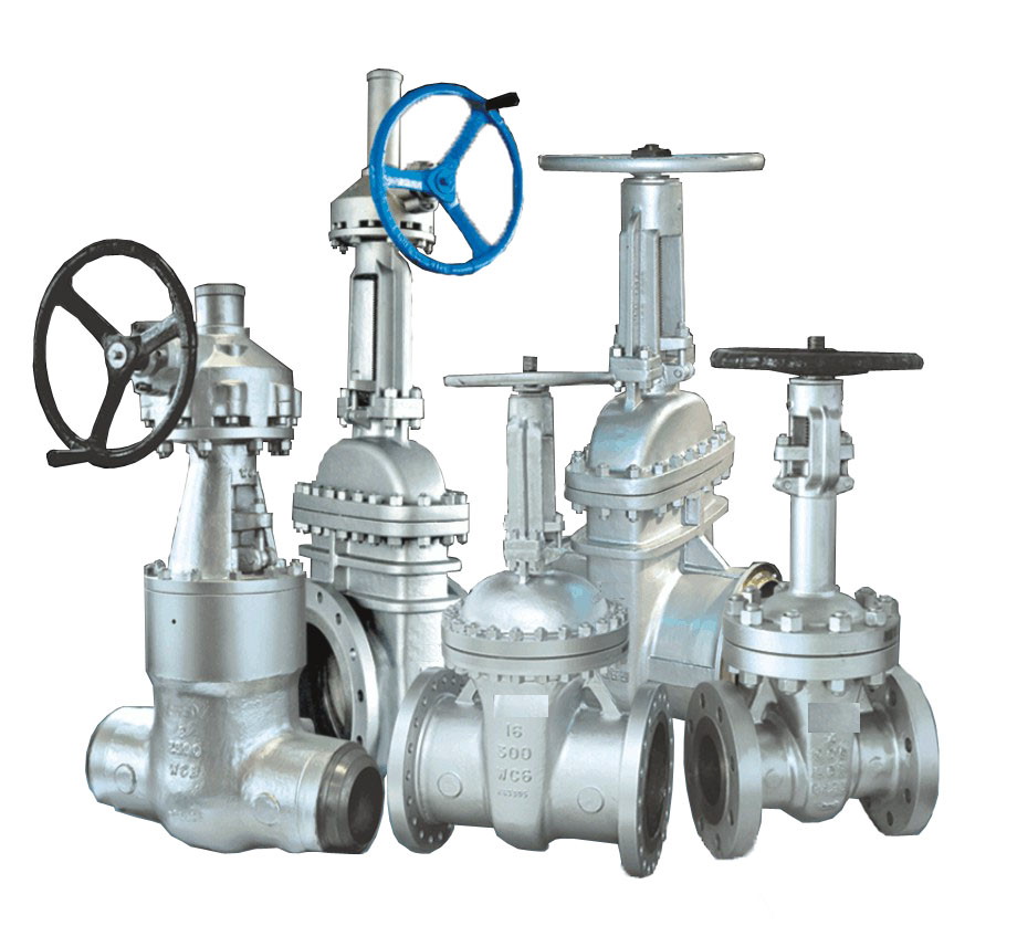cast steel gate, globe and check valves