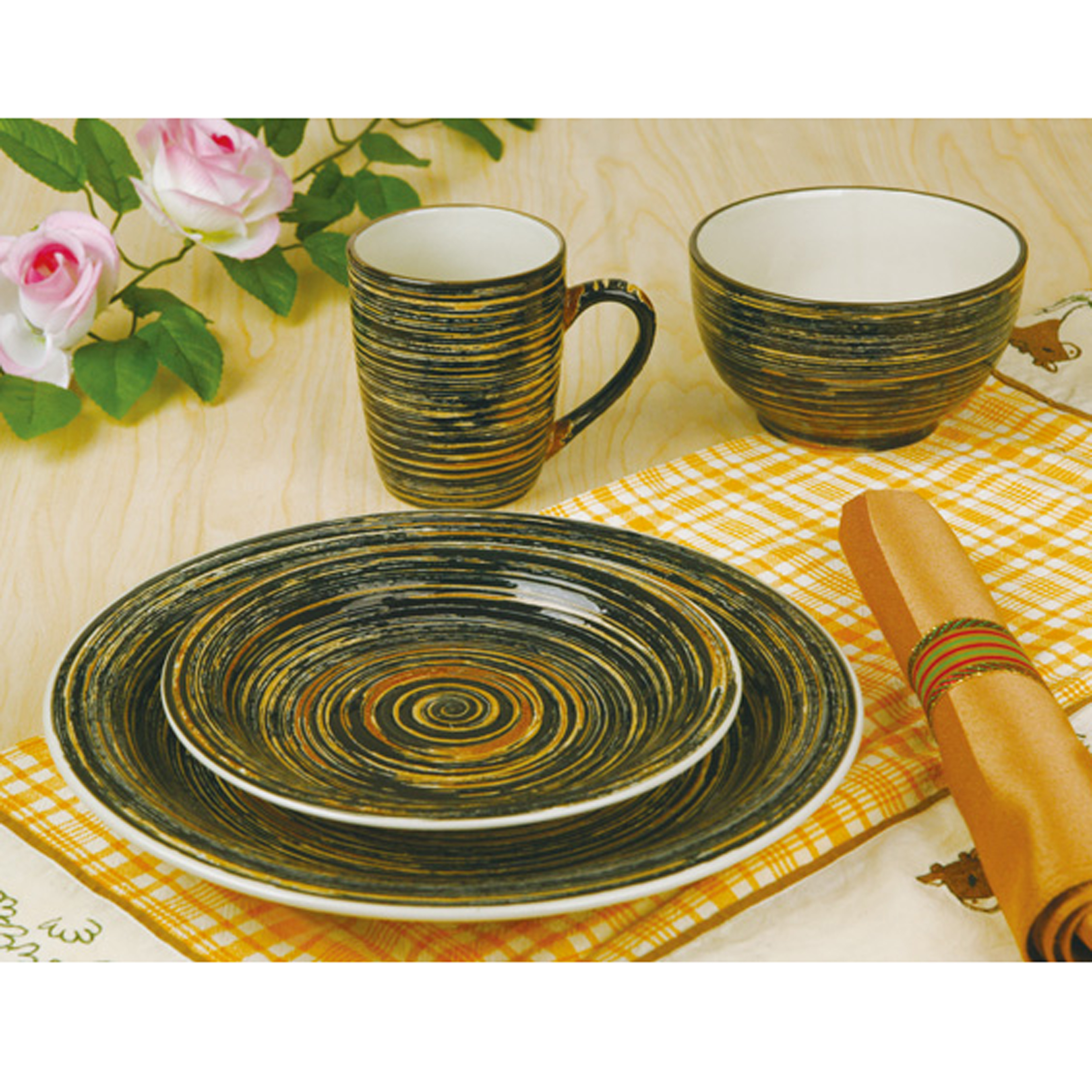 Dinner Set- Stripe