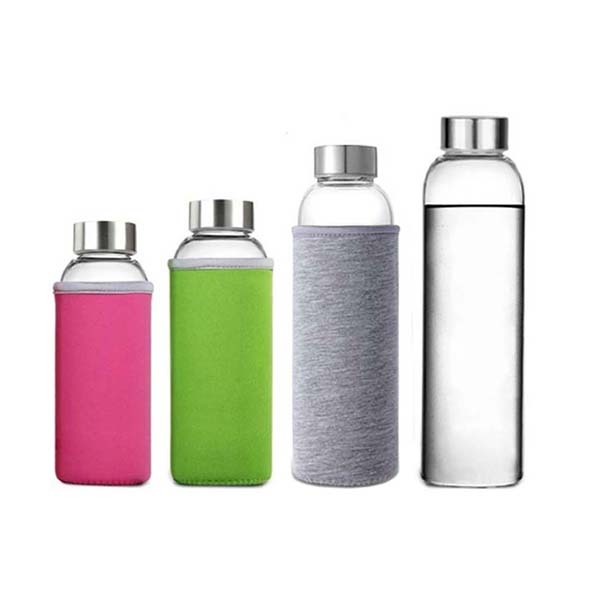 550ml glass water bottle