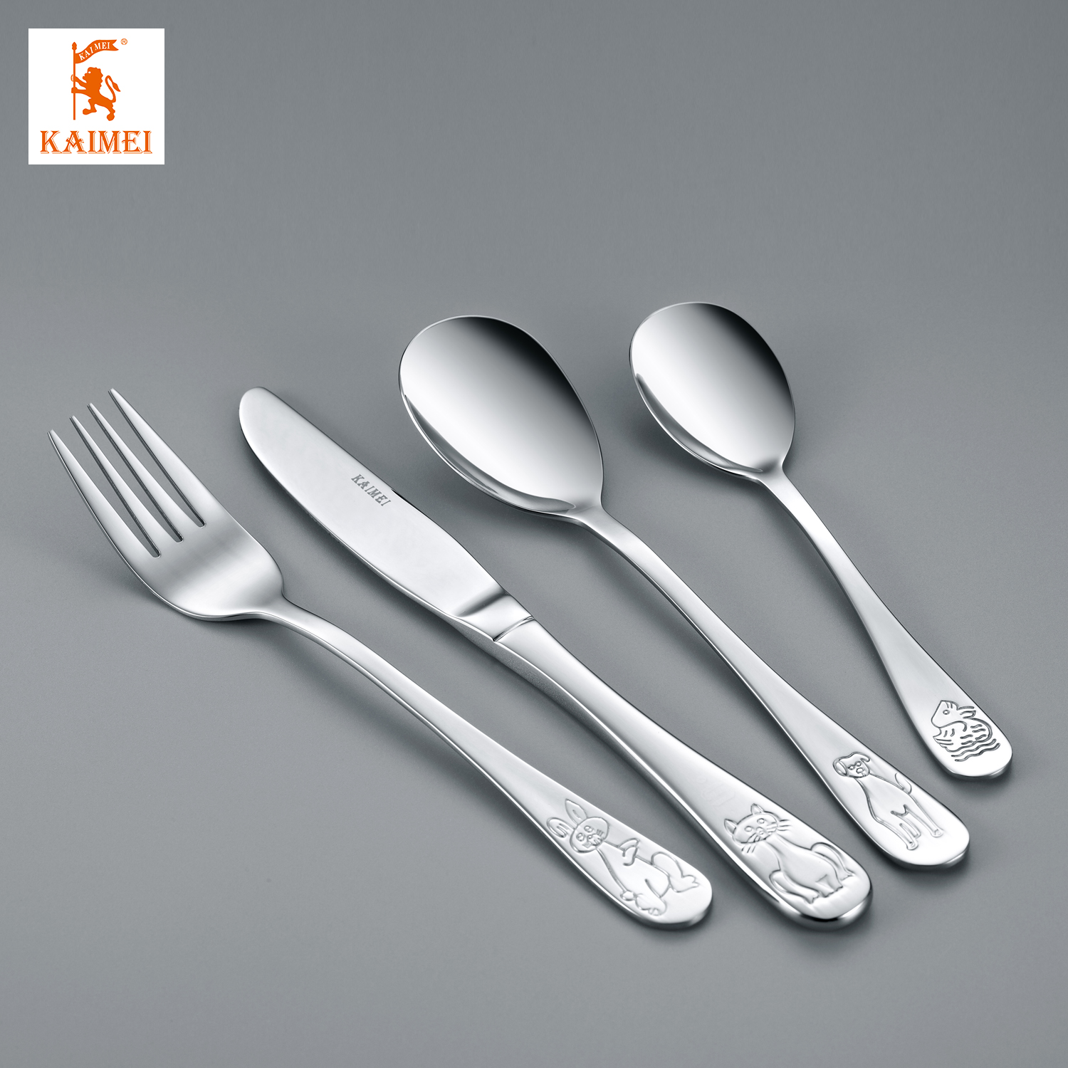 High Quality Stainless Steel Cutlery Set Stainless Steel Flatware Tableware Wholesale For Children