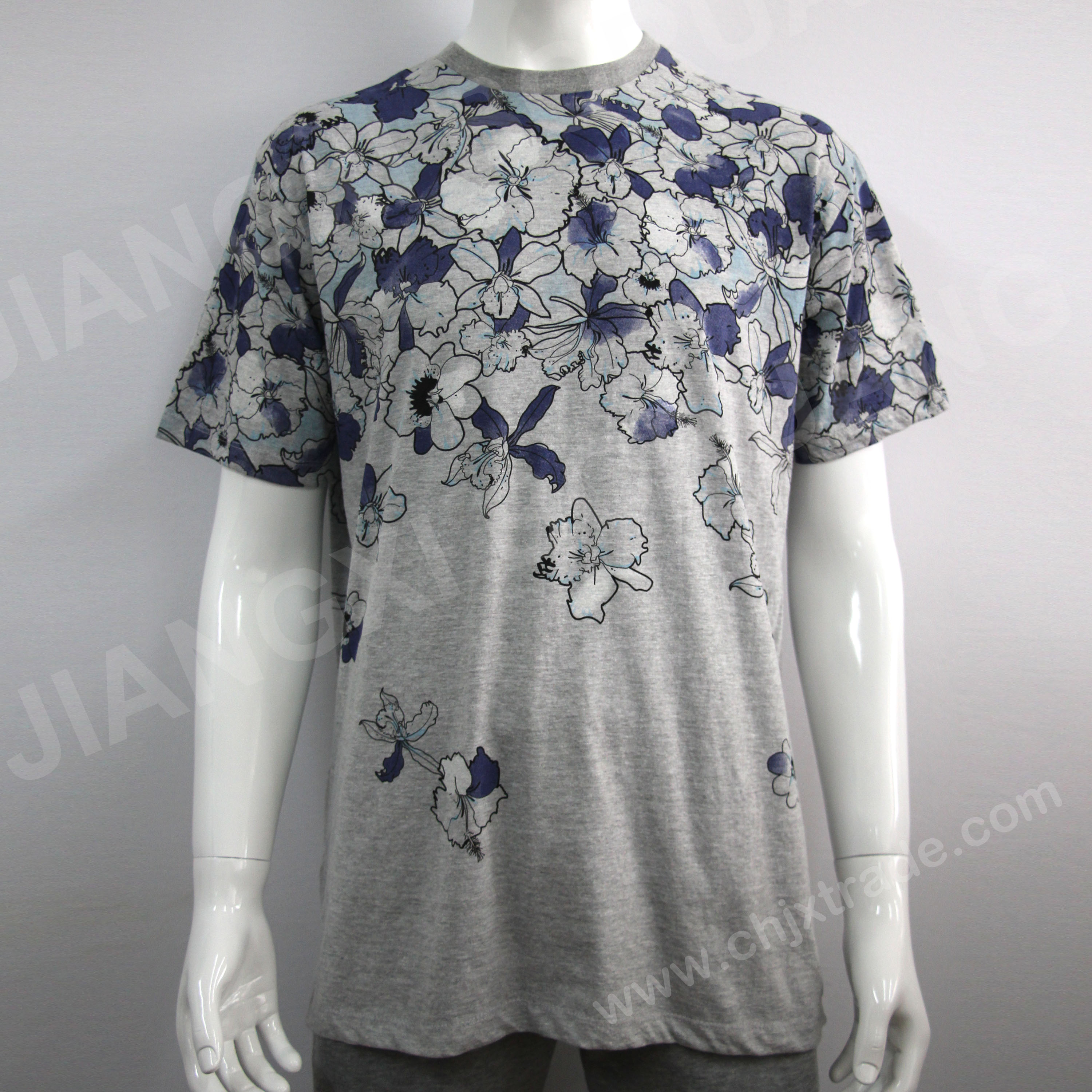 Mens Cvc Jersey T-Shirt With Print
