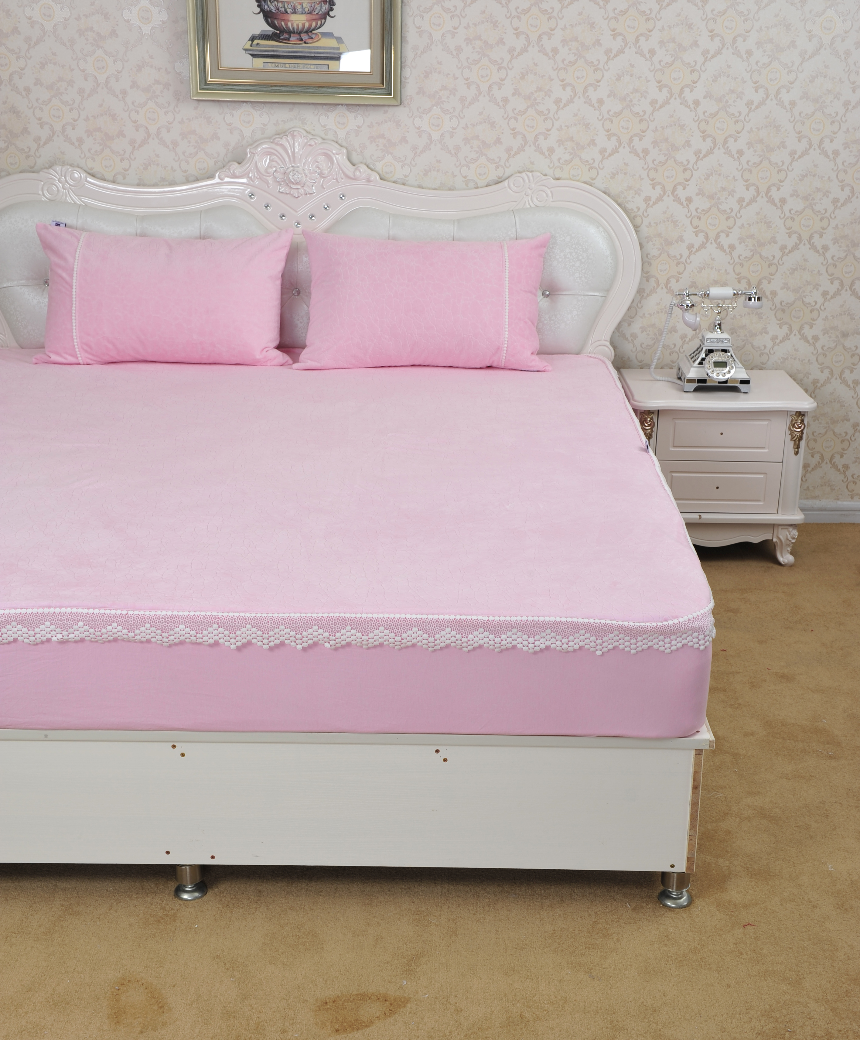 Mattress protector and pillow protector set