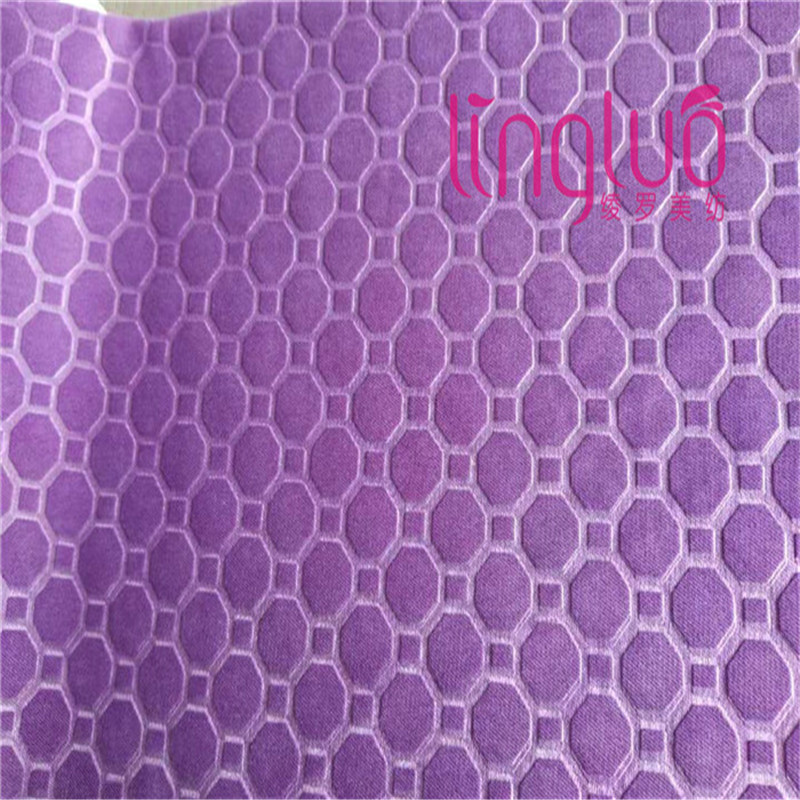 3D embossed Twill Sofa textile velvet Breathable jaguar sofa fabric