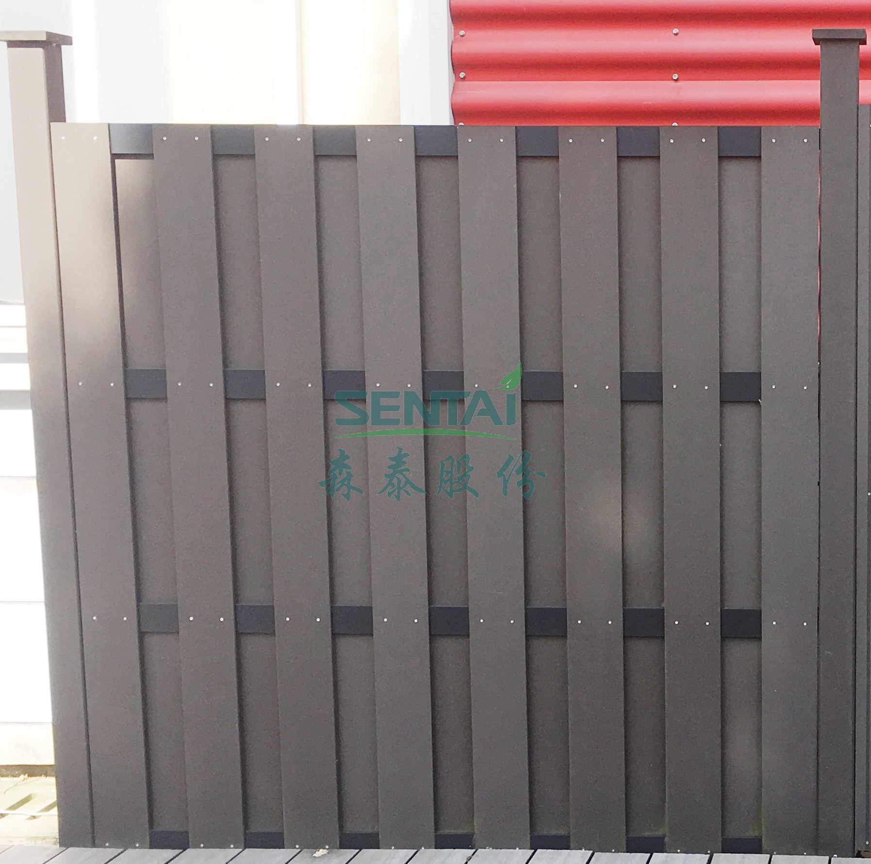 outdoor fence，wpc fence