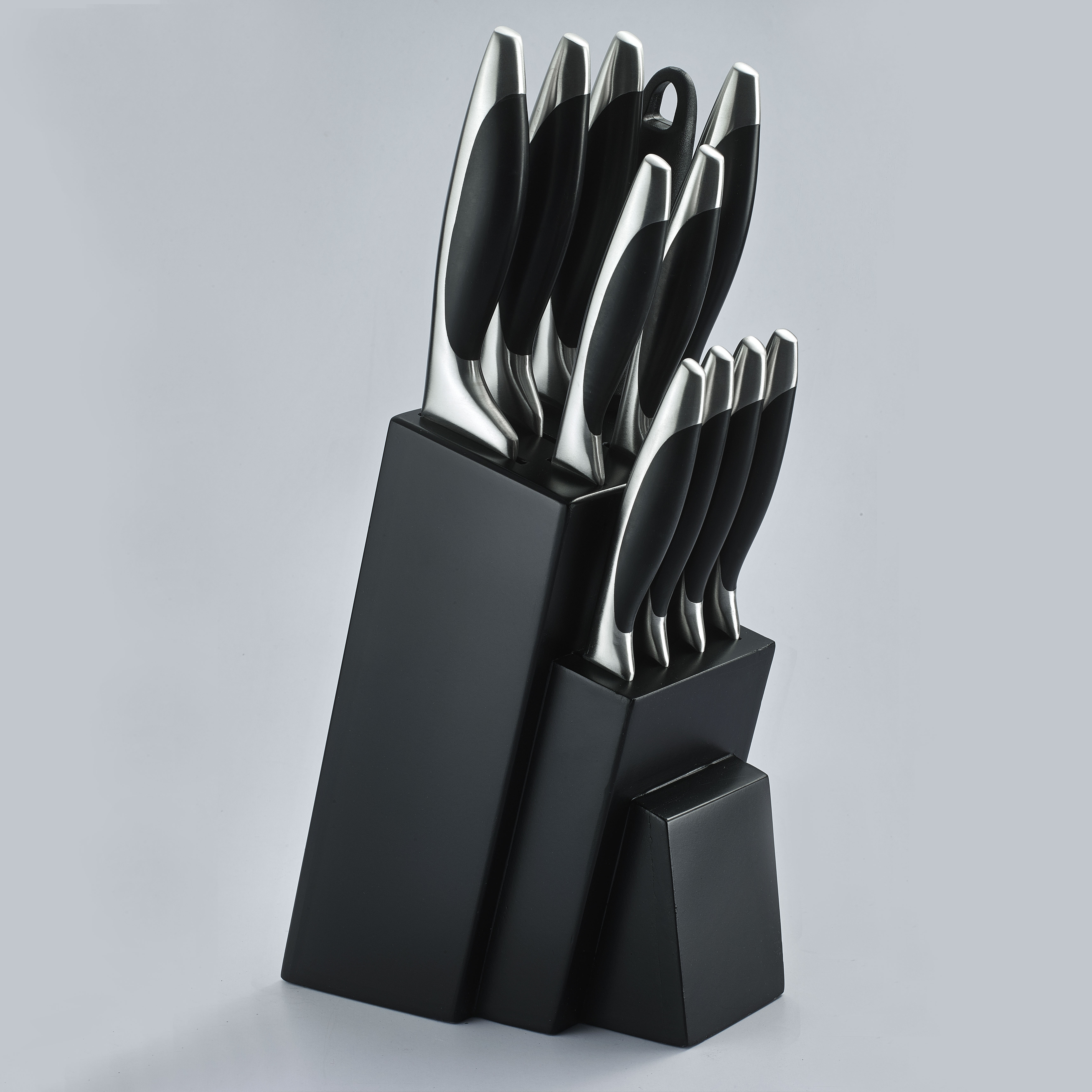 BH07 12pcs ABS handle kitchen knife set