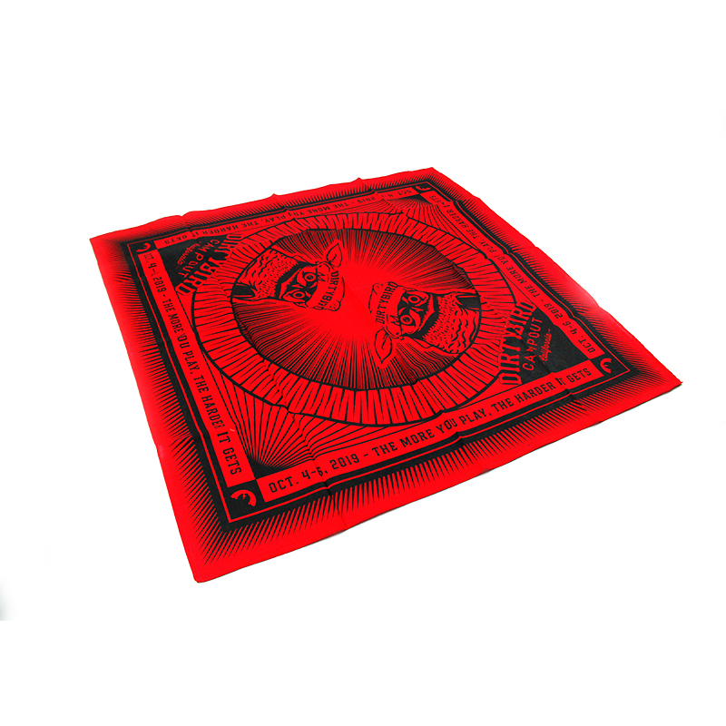 Custom Unisex cotton square bandana