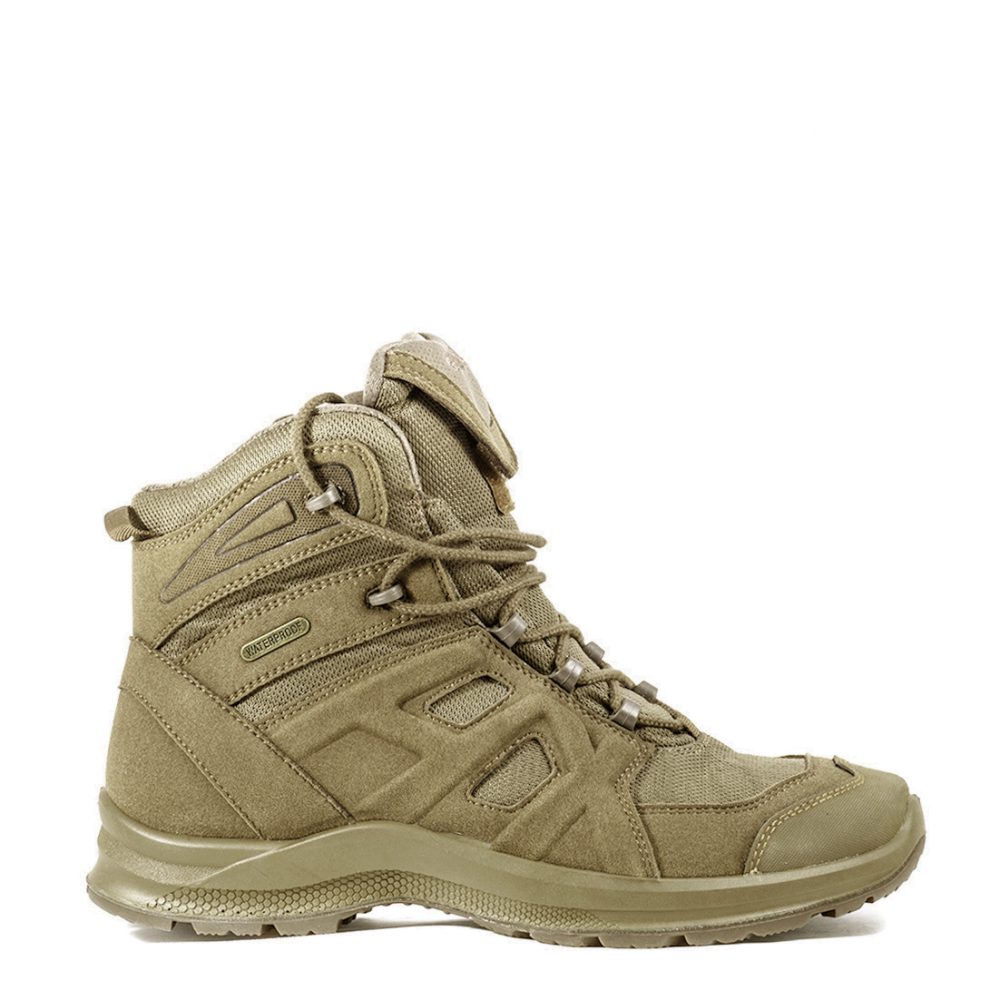 Olive Men‘s waterproof athletic military and police shoe/Men's light Hiking Boot