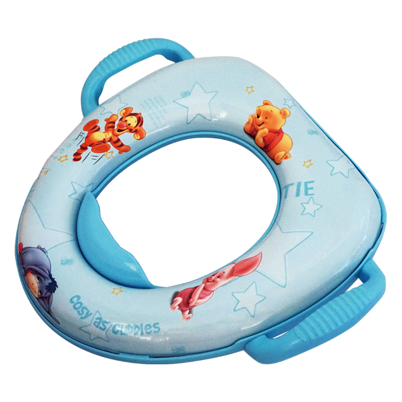 Children soft potty seat---handle