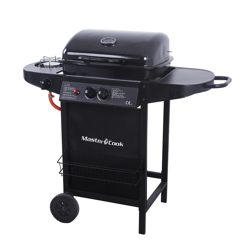 2 burner gas grill