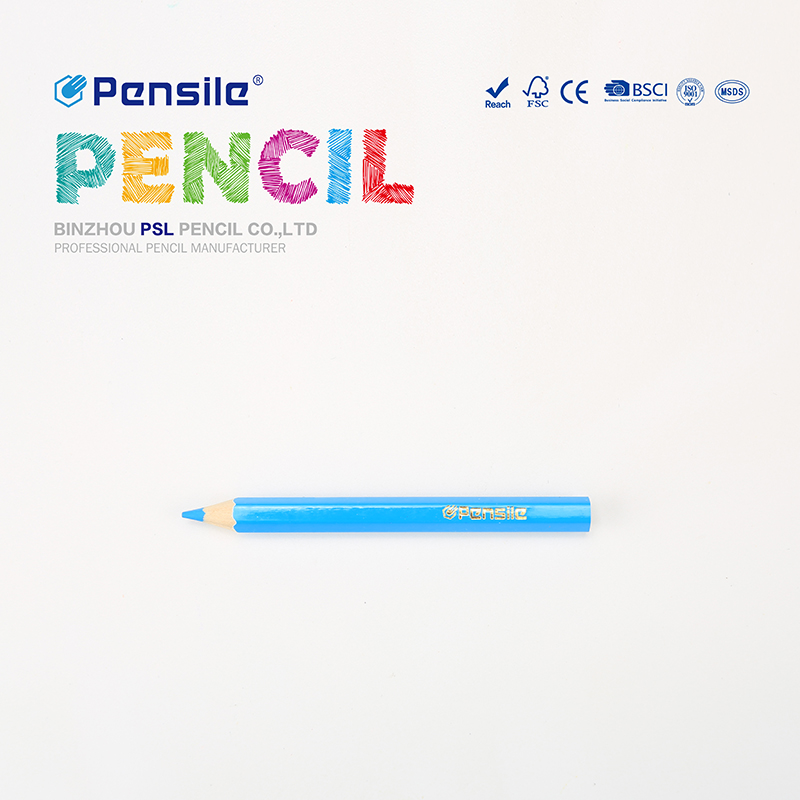 Hexagon Half color pencil