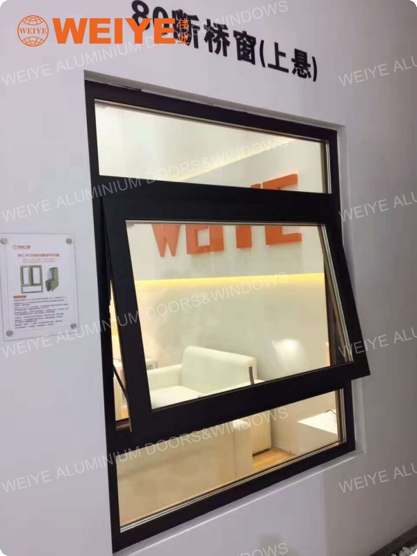 80 thermal break awning window