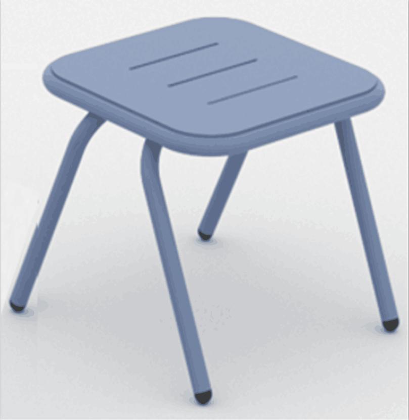 Alu.Side Table KD Design