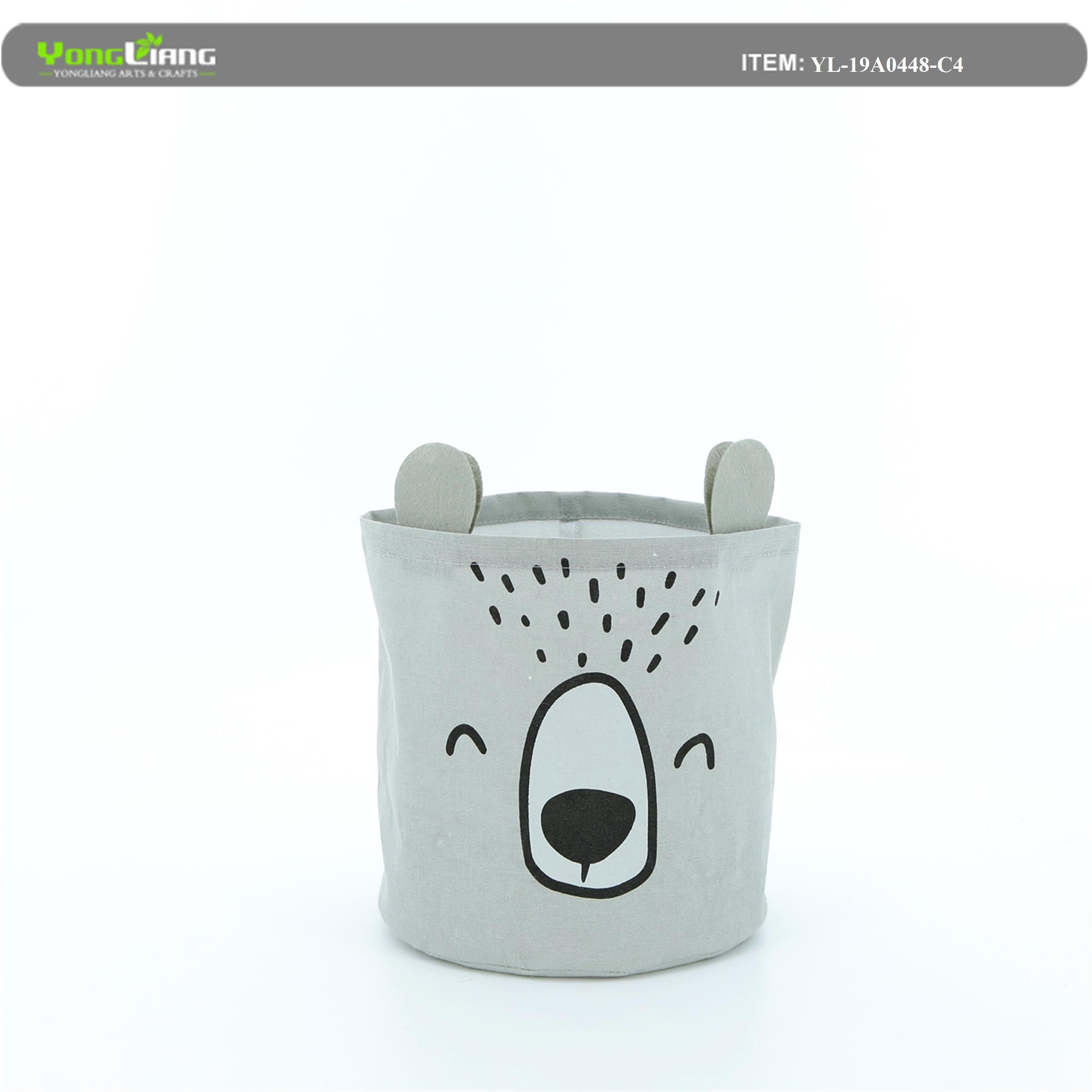 Animal-shaped Waterproof Canvas Basket
