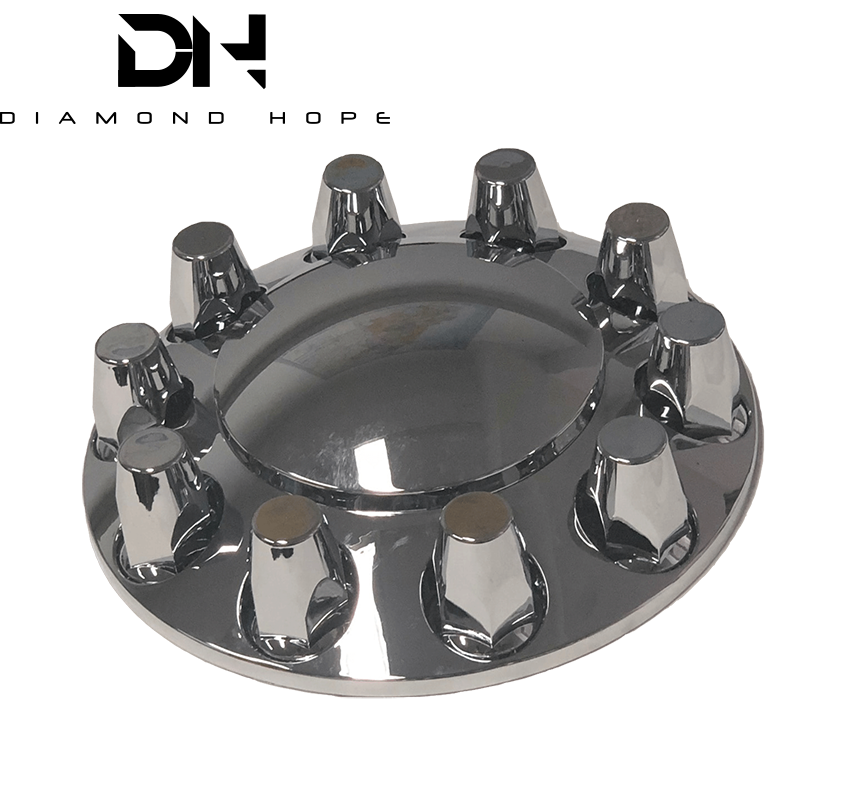 factory chrome truck wheel covers caps front axle wheel cover