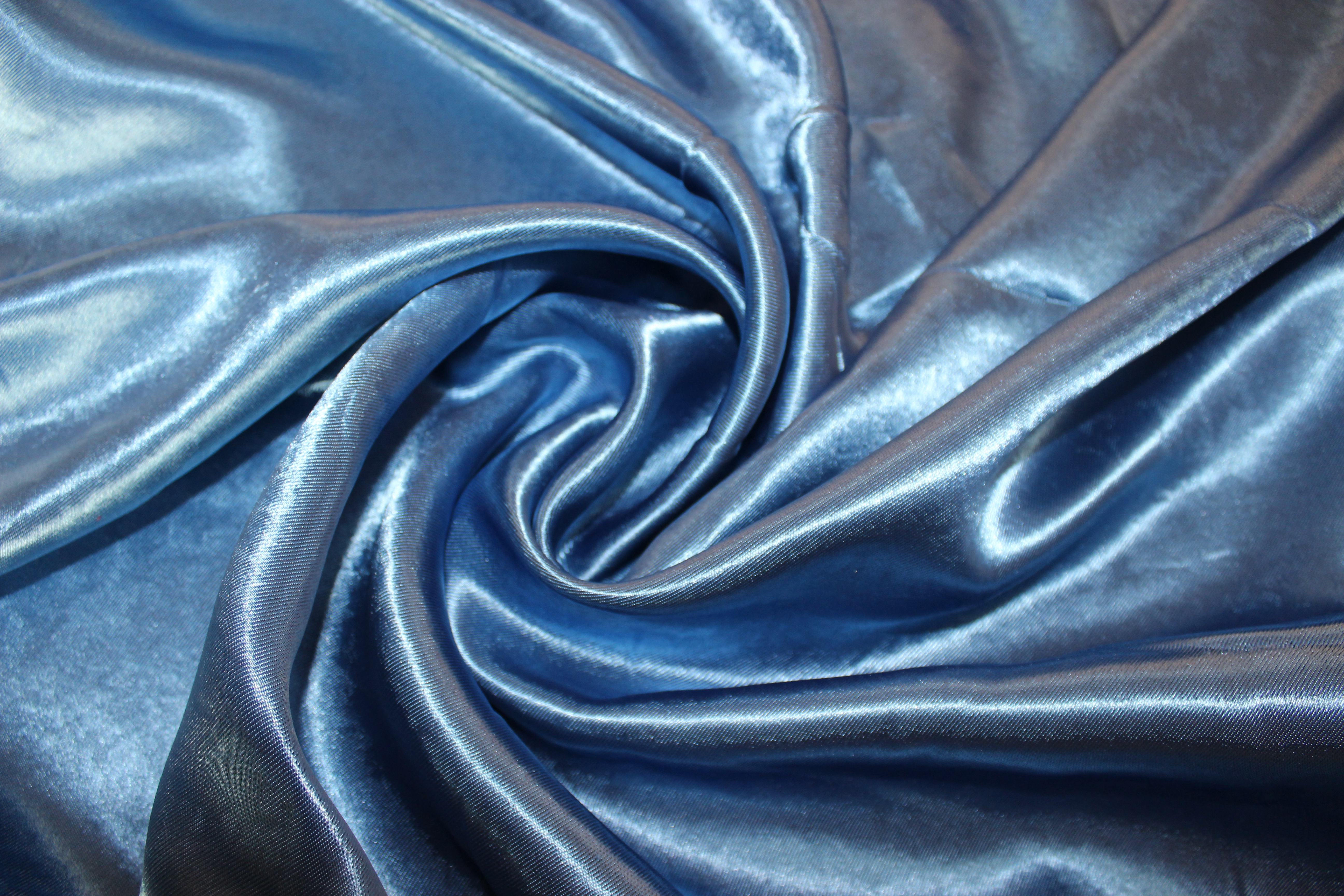 satin blackout curtain fabric