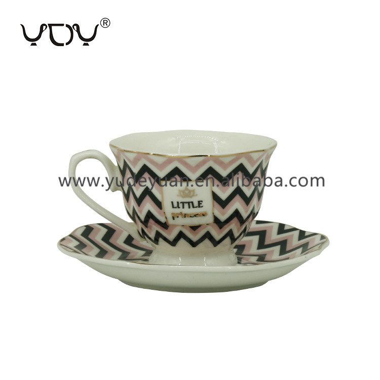 Royal Fine Bone china Russian Cup And Saucer Porcelain