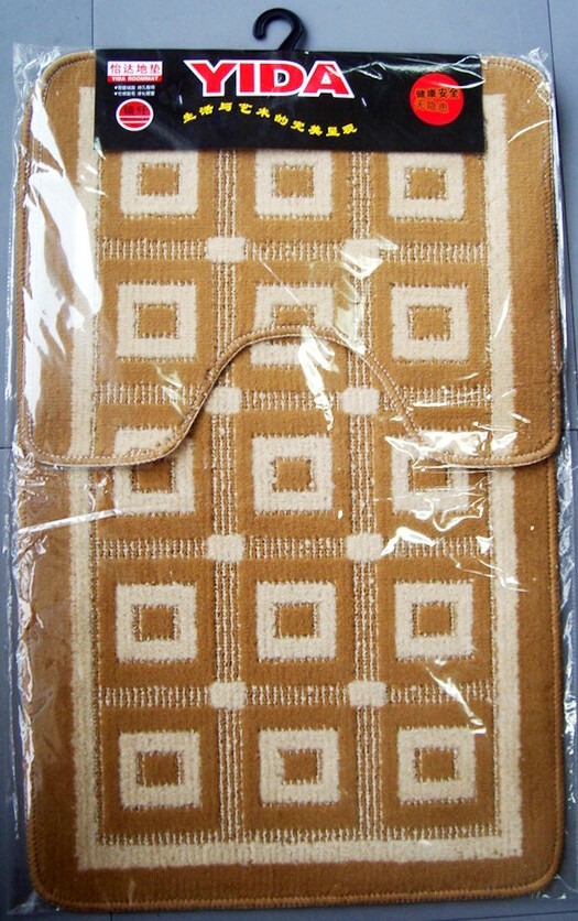 High quality Acrylic bath mat set, Home hotel fashion use bath rug, fashion bathtub bath non slip mat