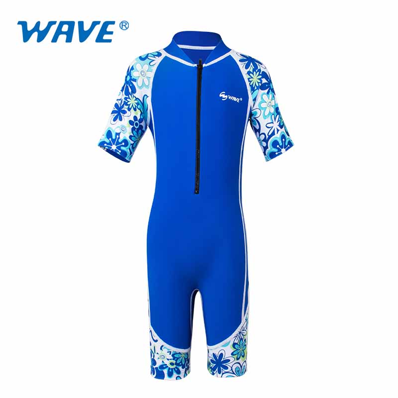 New arrival upf50 custom printed children short sleeve rash guard