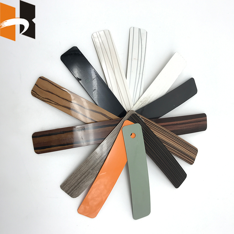 Flexible Colorful PVC Edge Banding Tape Plastic Profiles Furniture Accessories