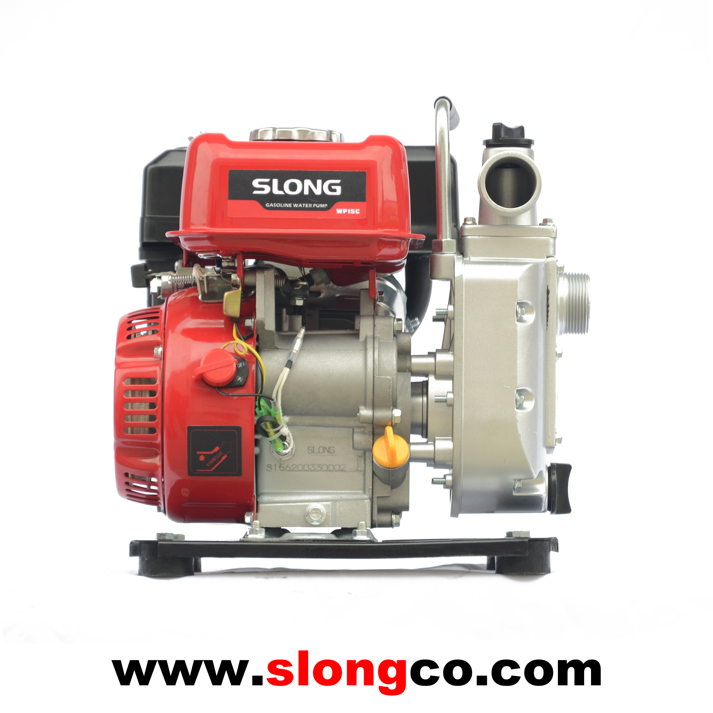 SLONG BRAND 1.5 (40mm) inlet and outlet gasoline Aluminum self-priming water pump