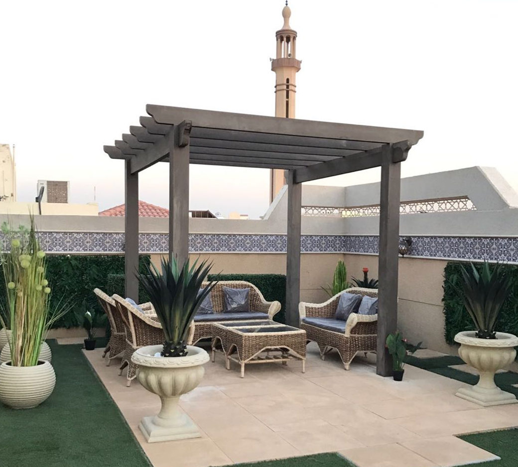 Wood plastic composite (WPC) Pergola