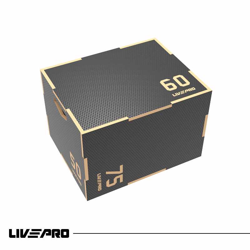 Premium Non-Slip Wood Plyometric Box