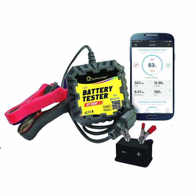 Bluetooth battery tester