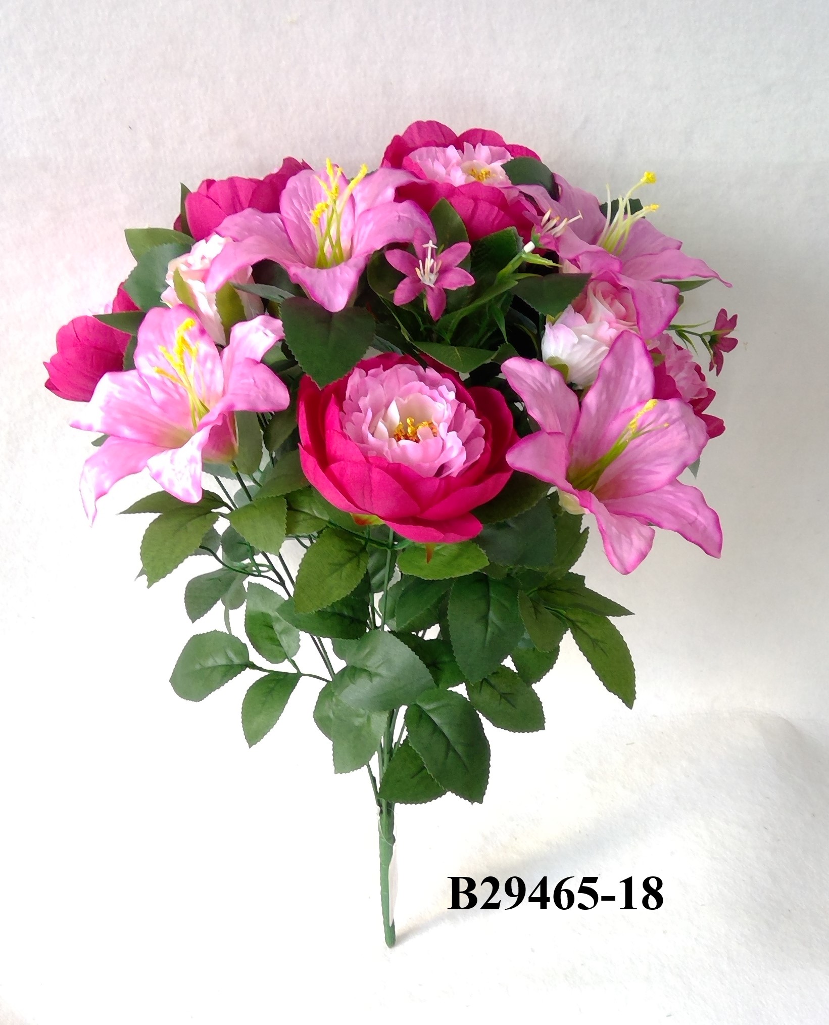 Peony rosebud tiger lily mix bush x 18