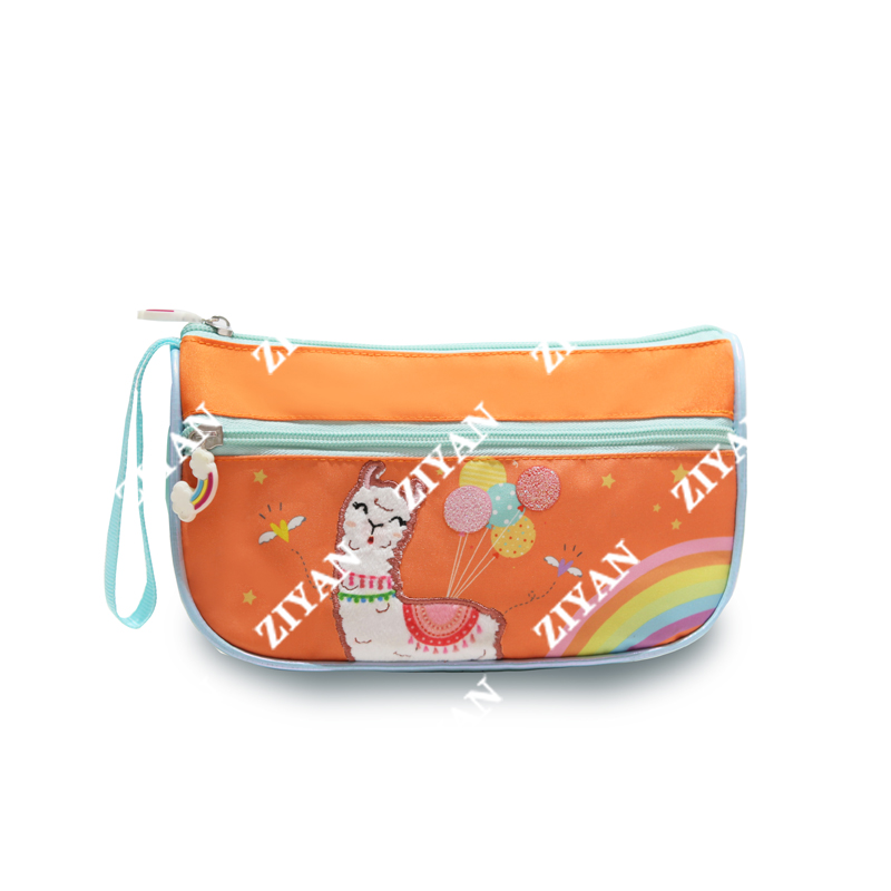 2020 High Quality Alpaca Pattern Pencil Case Student Pencil Bag