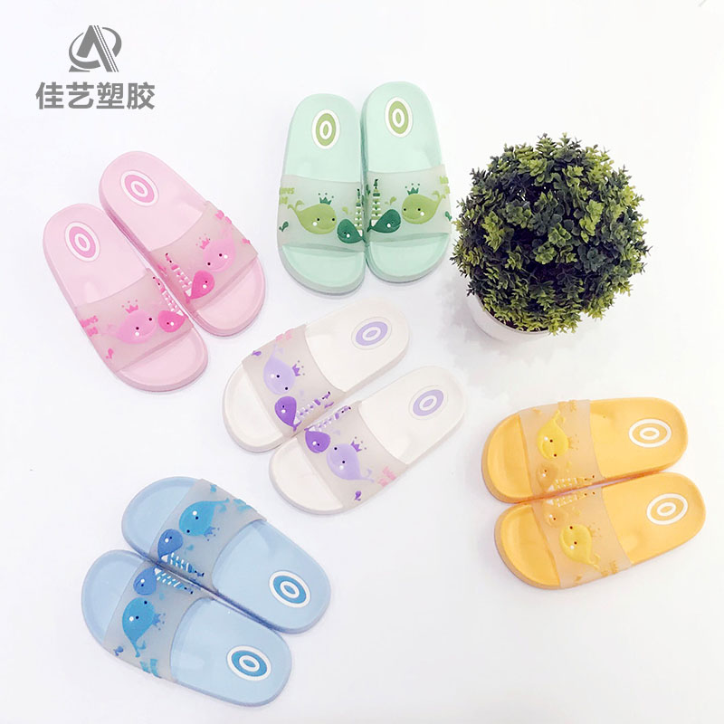 children slipper，children jibbitz upper slipper