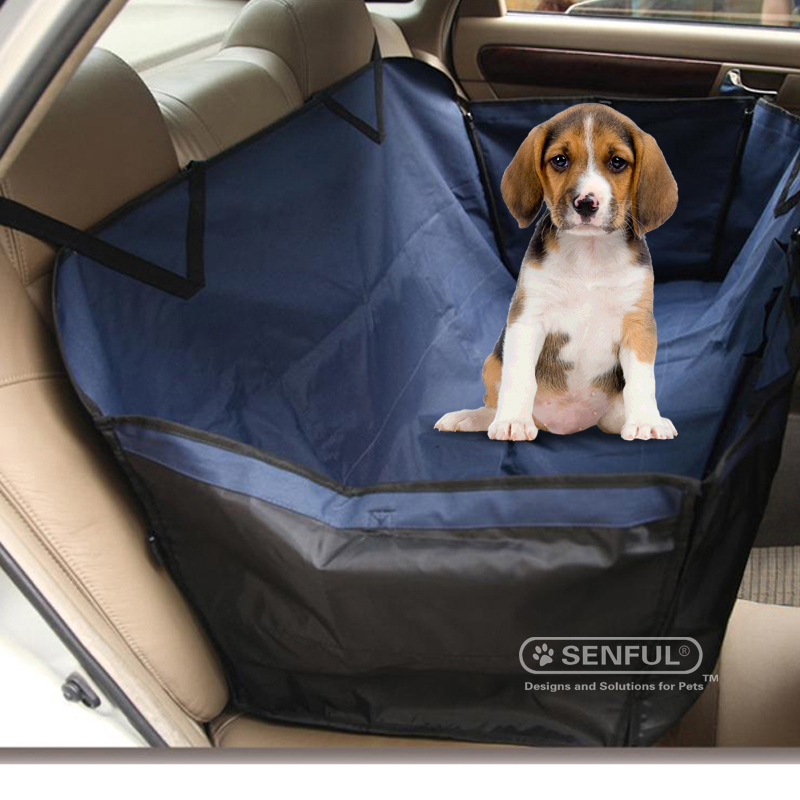 hammock black oxford-cloth dog car seat cover