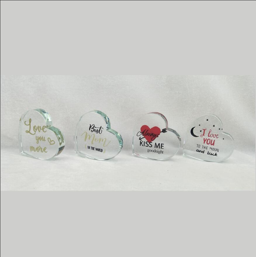 Glass Message Block