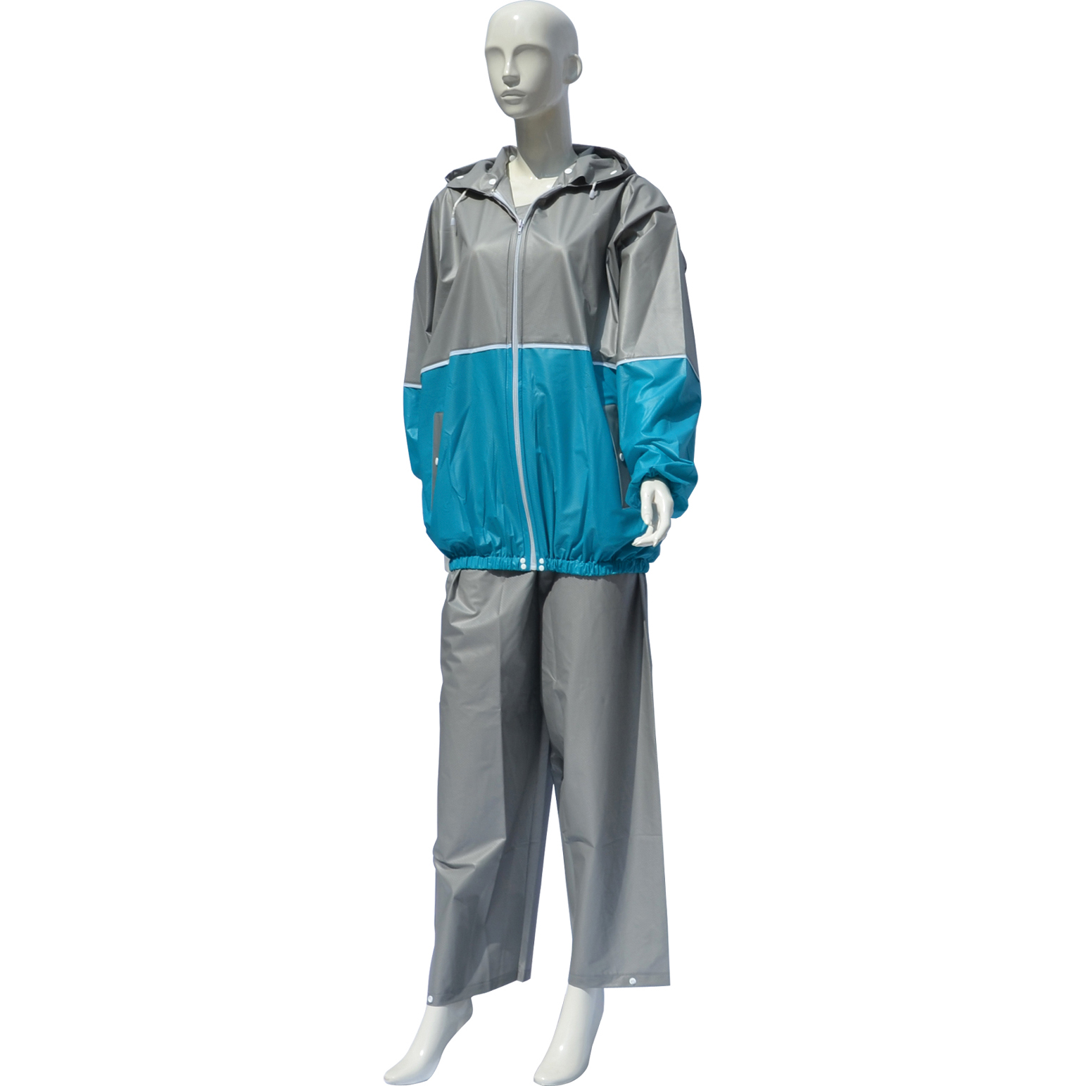 Motorcycle ridding rain suit PVC 100% waterproof