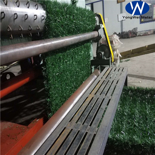 Green grass fence making machine
