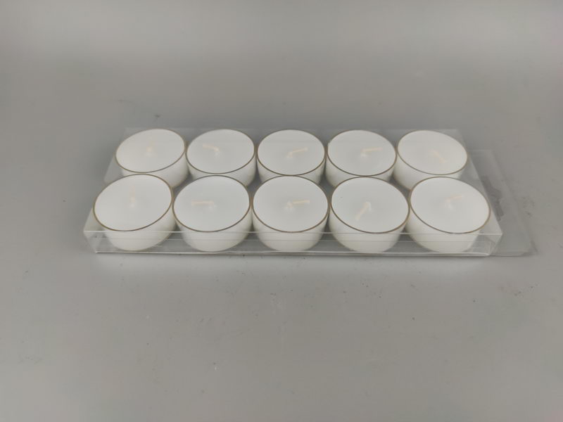 S/10 tealights in PC cup