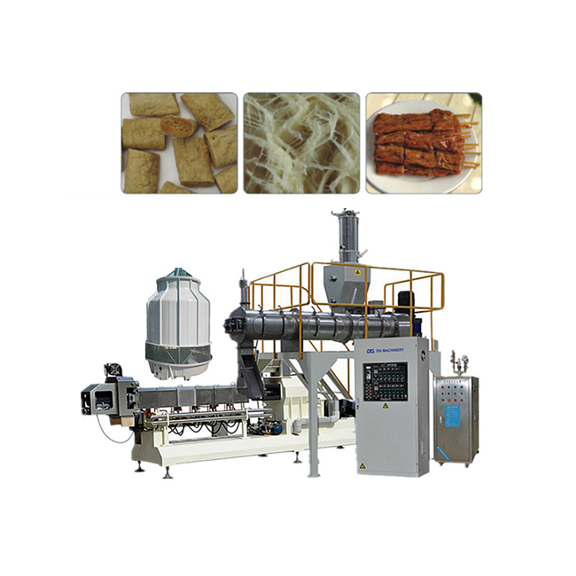 TSP Textured Soy Protein meat machine production line