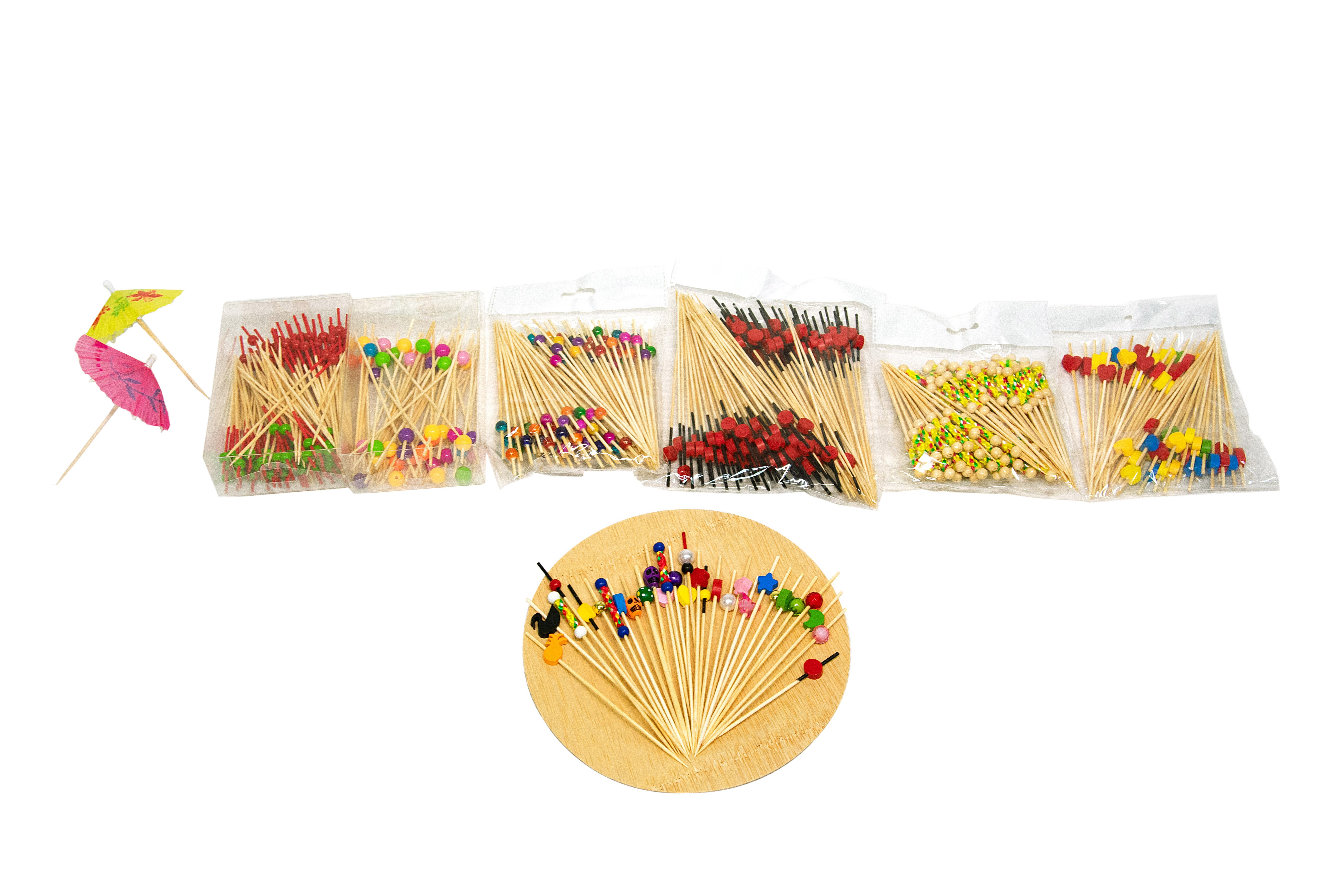 Bamboo artistic skewer