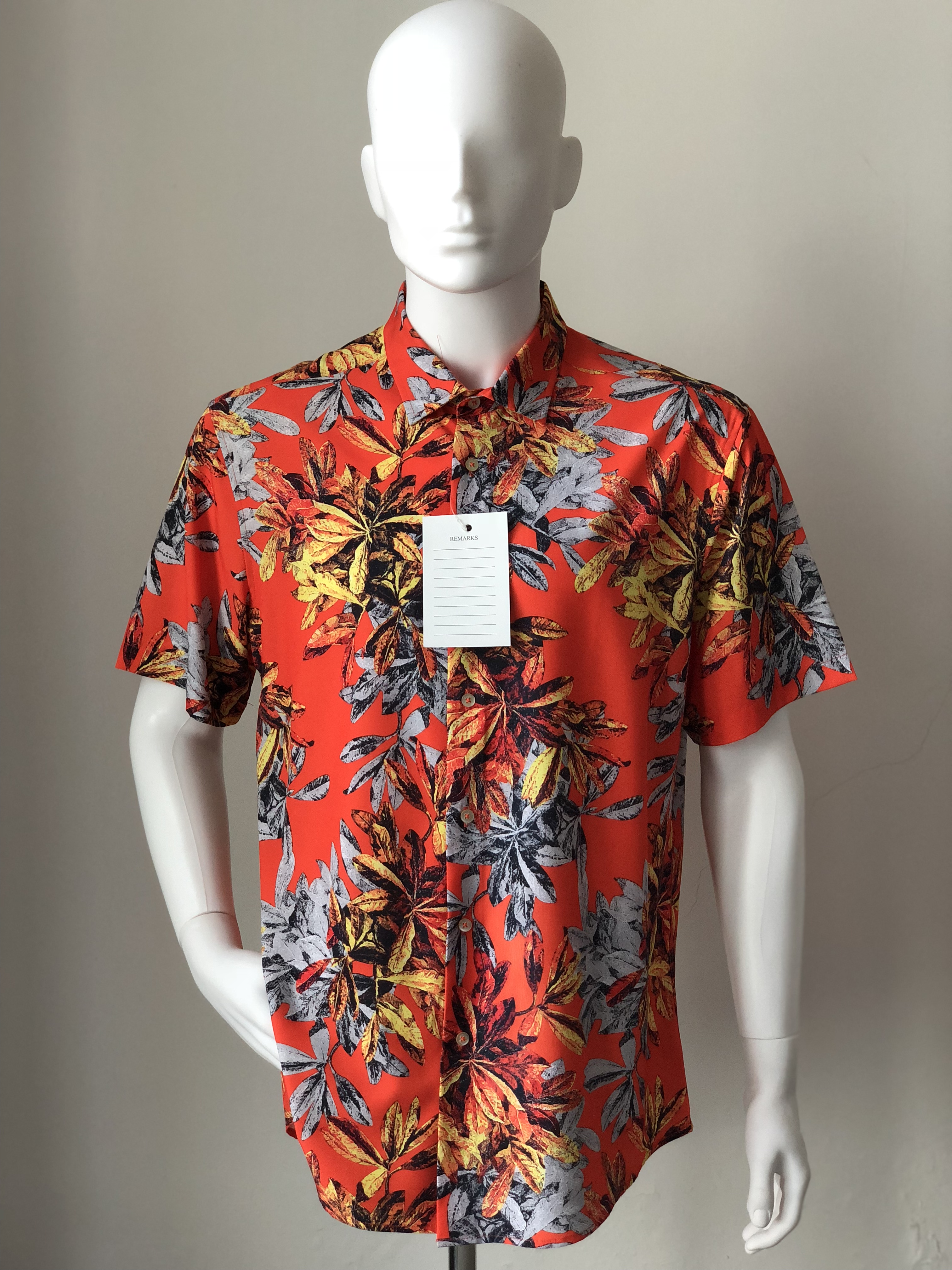 Men's shirts， woven shirts, men's stretch shirts