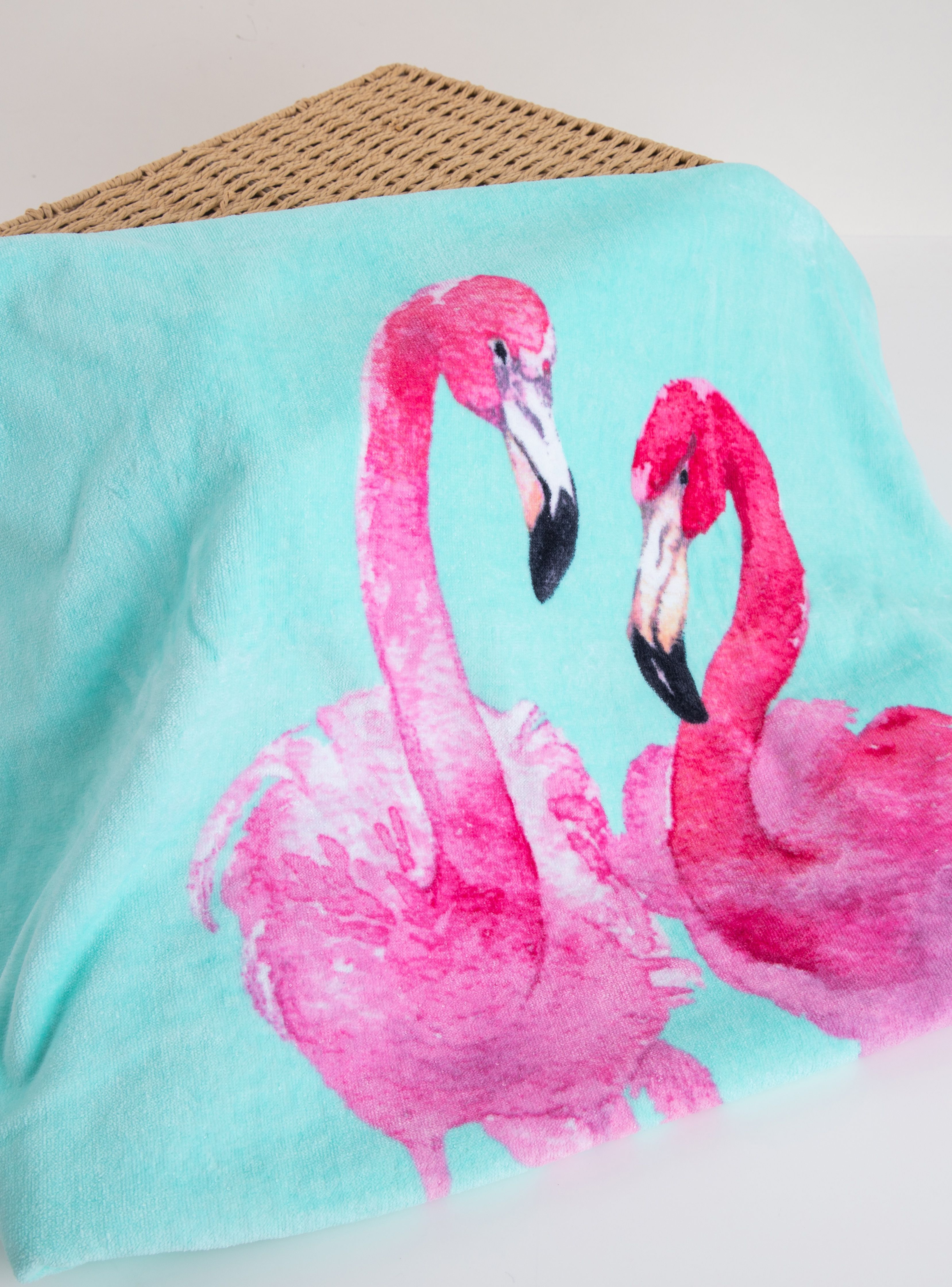 double printed beach towel