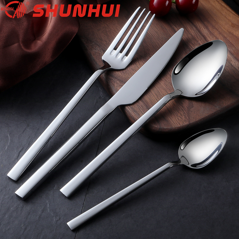 SH2162 Reusable stainless steel flatware set